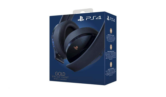 500 Million Limited Edition - Gold and Navy Wireless headset - Console Accessories by Sony The Chelsea Gamer