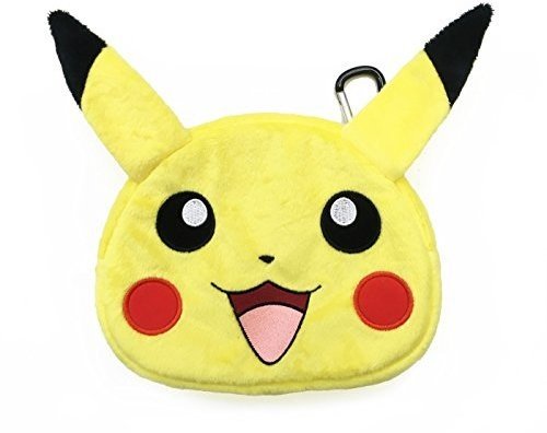 Hori Pikachu Plush Pouch - Case for Nintendo 3DS - Console Accessories by HORI The Chelsea Gamer