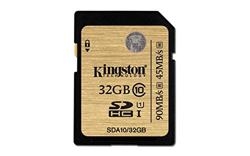 Kingston Technology 32GB UHS-I Ultimate Flash Card - Memory by Kingston The Chelsea Gamer