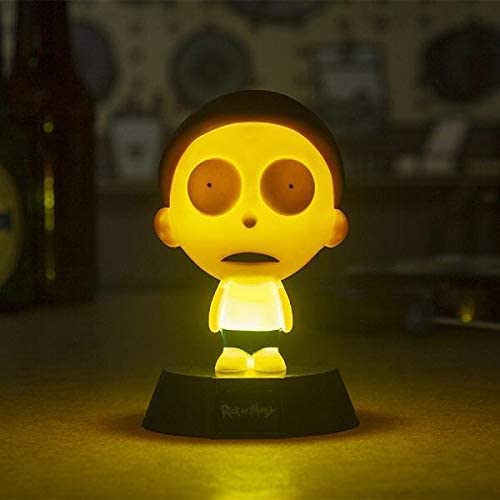 Morty Icon Light V2 - merchandise by Paladone The Chelsea Gamer