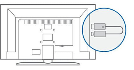 Microsoft Wireless Display V2 Adapter - Black - Cables by Microsoft The Chelsea Gamer
