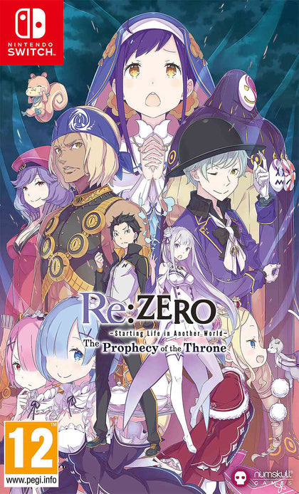 Re:ZERO - The Prophecy of the Throne - Nintendo Switch - Video Games by Numskull Games The Chelsea Gamer