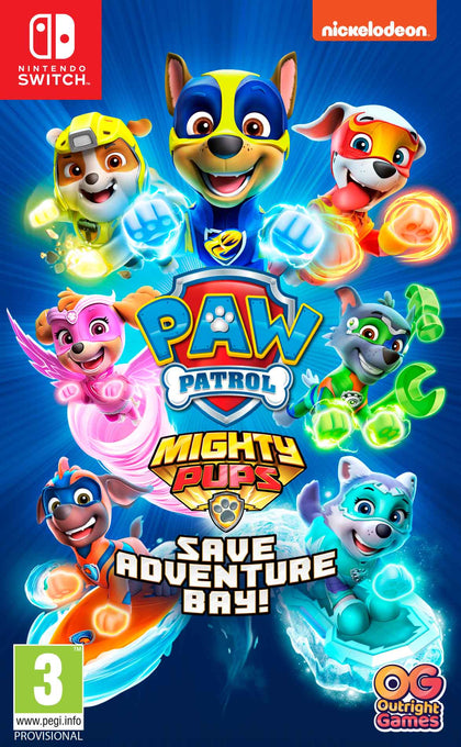 PAW Patrol Mighty Pups Save Adventure Bay - Video Games by Bandai Namco Entertainment The Chelsea Gamer