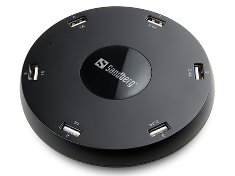 Sandberg USB Master Charger 3x2.4A+3x1A - Cables by Sandberg The Chelsea Gamer