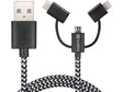 Sandberg USB to Lightning/MicroUSB/USB-C -1m - Cables by Sandberg The Chelsea Gamer