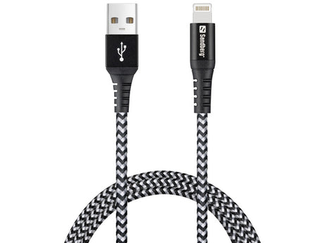 Sandberg Survivor Lightning Cable 1M - Cables by Sandberg The Chelsea Gamer