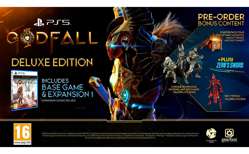 Godfall Deluxe Edition - Video Games by U&I The Chelsea Gamer