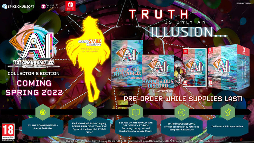AI The Somnium Files: nirvanA Initiative - Nintendo Switch - Collectors Edition - Video Games by Numskull Games The Chelsea Gamer