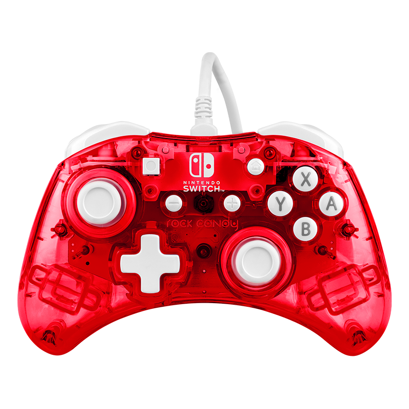 PDP Rock Candy Wired Controller - Stormin Cherry - Console Accessories by PDP The Chelsea Gamer