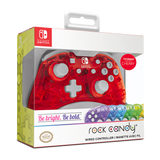 PDP Rock Candy Wired Controller - Stormin Cherry - Console Accessories by PDP The Chelsea Gamer