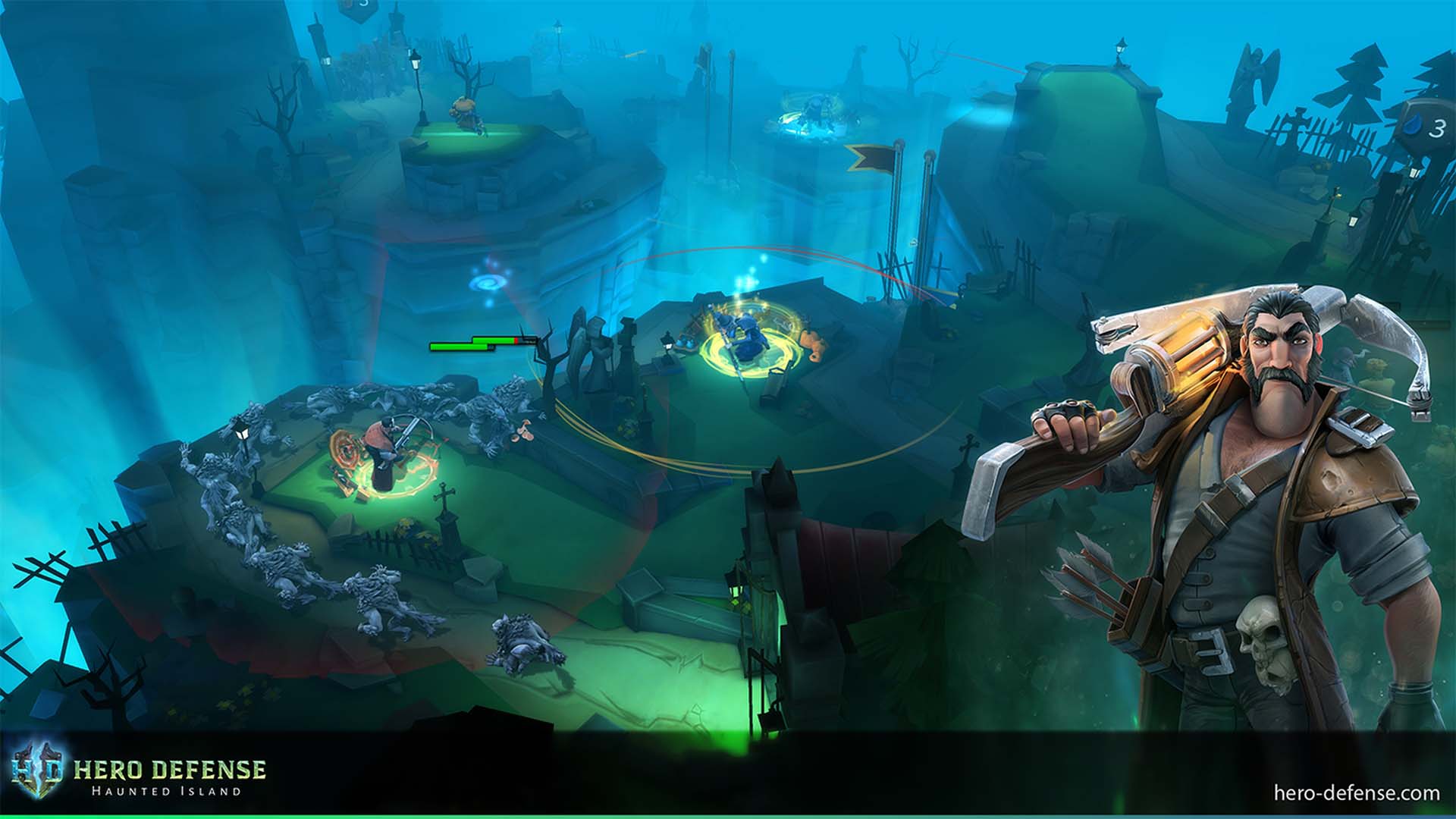 Hero Defense - PlayStation 4 - Video Games by Merge Games The Chelsea Gamer