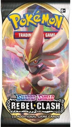 Pokémon Trading Card Game - Sword and Shield Rebel Clash - Single Booster Pack - merchandise by Pokémon The Chelsea Gamer