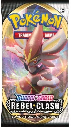 Pokémon Trading Card Game - Sword and Shield Rebel Clash - Single Booster Pack - merchandise by Pokémon The Chelsea Gamer