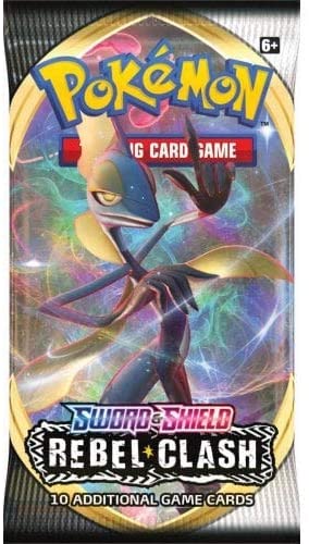 Pokémon Trading Card Game - Sword and Shield Rebel Clash - Single Booster Pack - merchandise by Pokémon The Chelsea Gamer