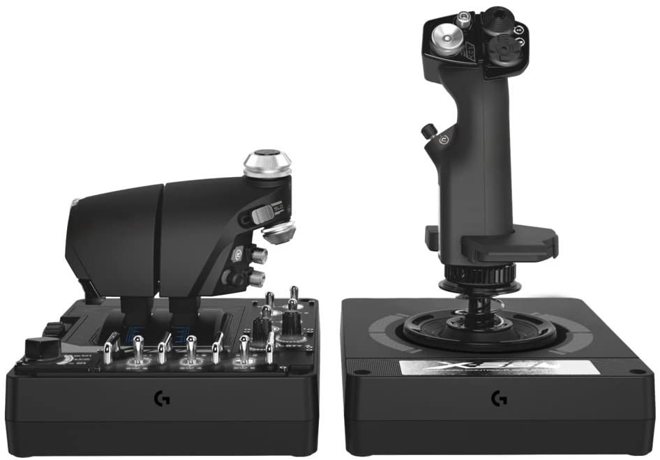 Logitech H.O.T.A.S. X56 Gaming Throttle, Gaming Joystick - PC - Console Accessories by Logitech The Chelsea Gamer