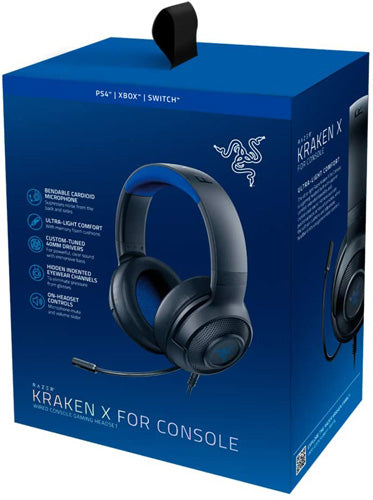 Razer Kraken X - Console - Wired Headset - Console Accessories by Razer The Chelsea Gamer