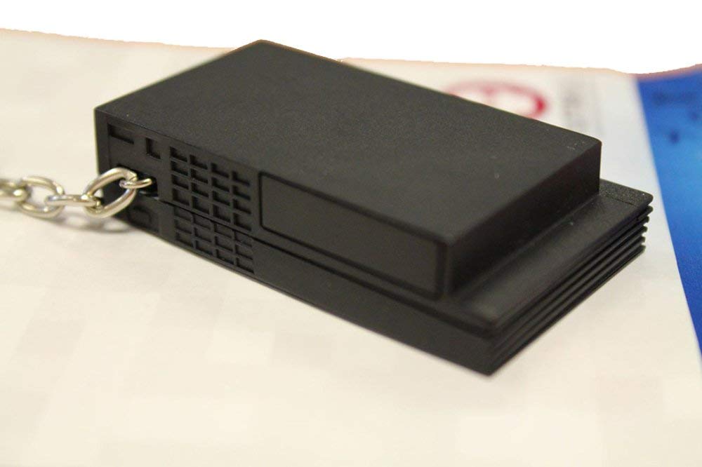 Official PlayStation 2 Console Key Ring - merchandise by Rubber Road The Chelsea Gamer
