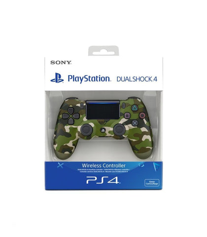 Sony PlayStation DualShock 4 - Green Cammo (PS4) V3 - Console Accessories by Sony The Chelsea Gamer