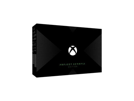 Xbox One X Project Scorpio Edition 1TB Console - Console pack by Microsoft The Chelsea Gamer