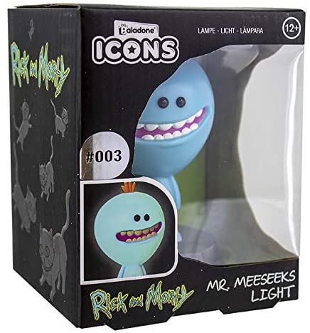Mr Meeseeks Icon Light V2 - merchandise by Paladone The Chelsea Gamer