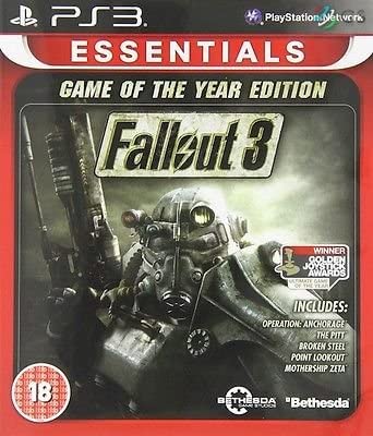 Fallout 3 Game Of The Year Edition - PlayStation Essentials - PS3 - Video Games by Bethesda The Chelsea Gamer
