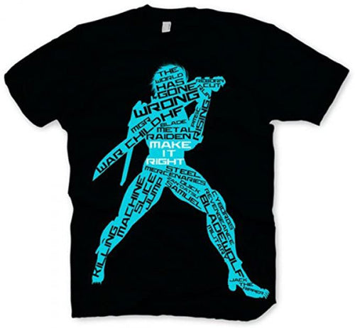 Metal Gear Rising : Revengeance - Chaos T-Shirt - Larage - Apparel by Level Up Wear The Chelsea Gamer