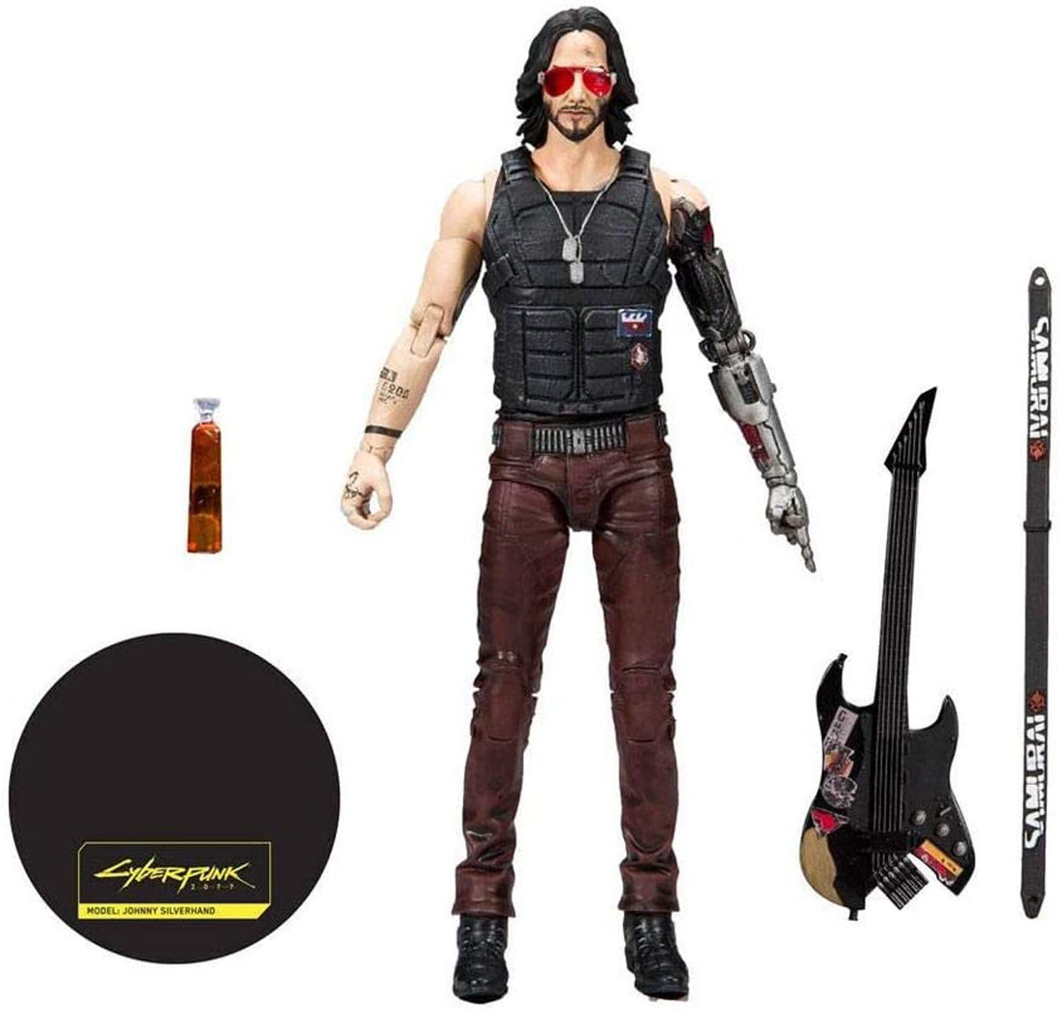 McFarlane - 7″ Johnny Silverhand - Cyberpunk 2077 - merchandise by McFarlane The Chelsea Gamer