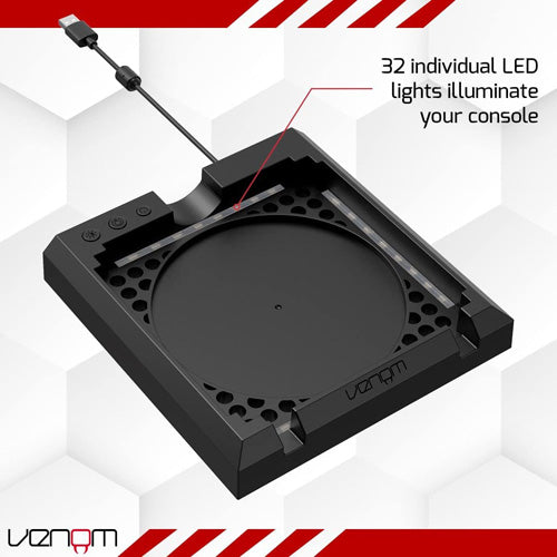 Venom Colour Change LED Stand For Xbox Series X - Video Game Console Accessories by Venom The Chelsea Gamer