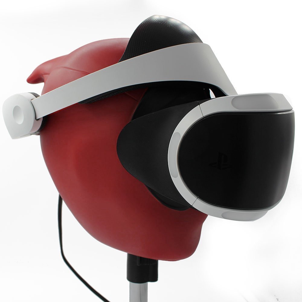Official Deapool VR Headset Stand - Console Accessories by Rubber Road The Chelsea Gamer