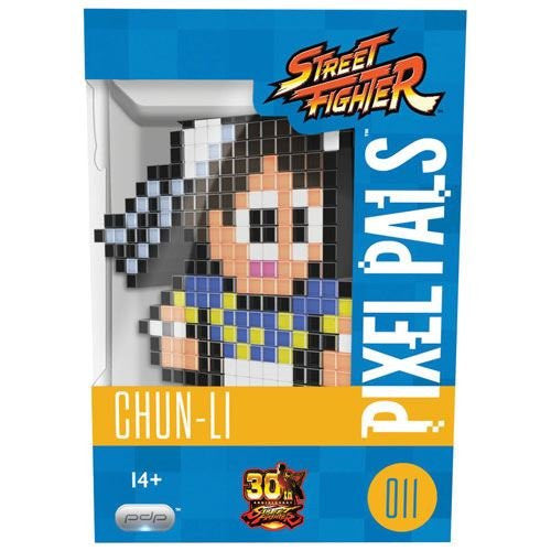 Pixel Pals Street Fighter: Chun-Li - Capcom Light Up Display - merchandise by PDP The Chelsea Gamer