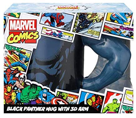 Meta Merch - Black Panther 3D Mug - merchandise by Exquisite Gaming The Chelsea Gamer