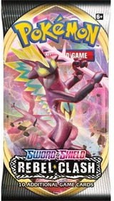 Pokémon Trading Card Game - Sword and Shield Rebel Clash - Single Booster Pack - merchandise by Pokémon The Chelsea Gamer