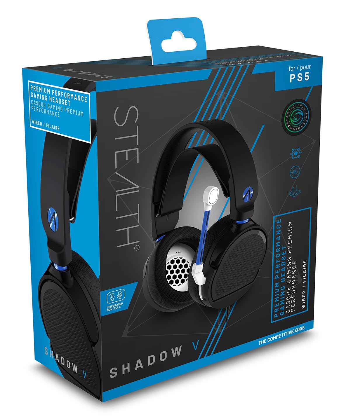 STEALTH SP-Shadow V Stereo Gaming Headset (Black) - Console Accessories by ABP Technology The Chelsea Gamer