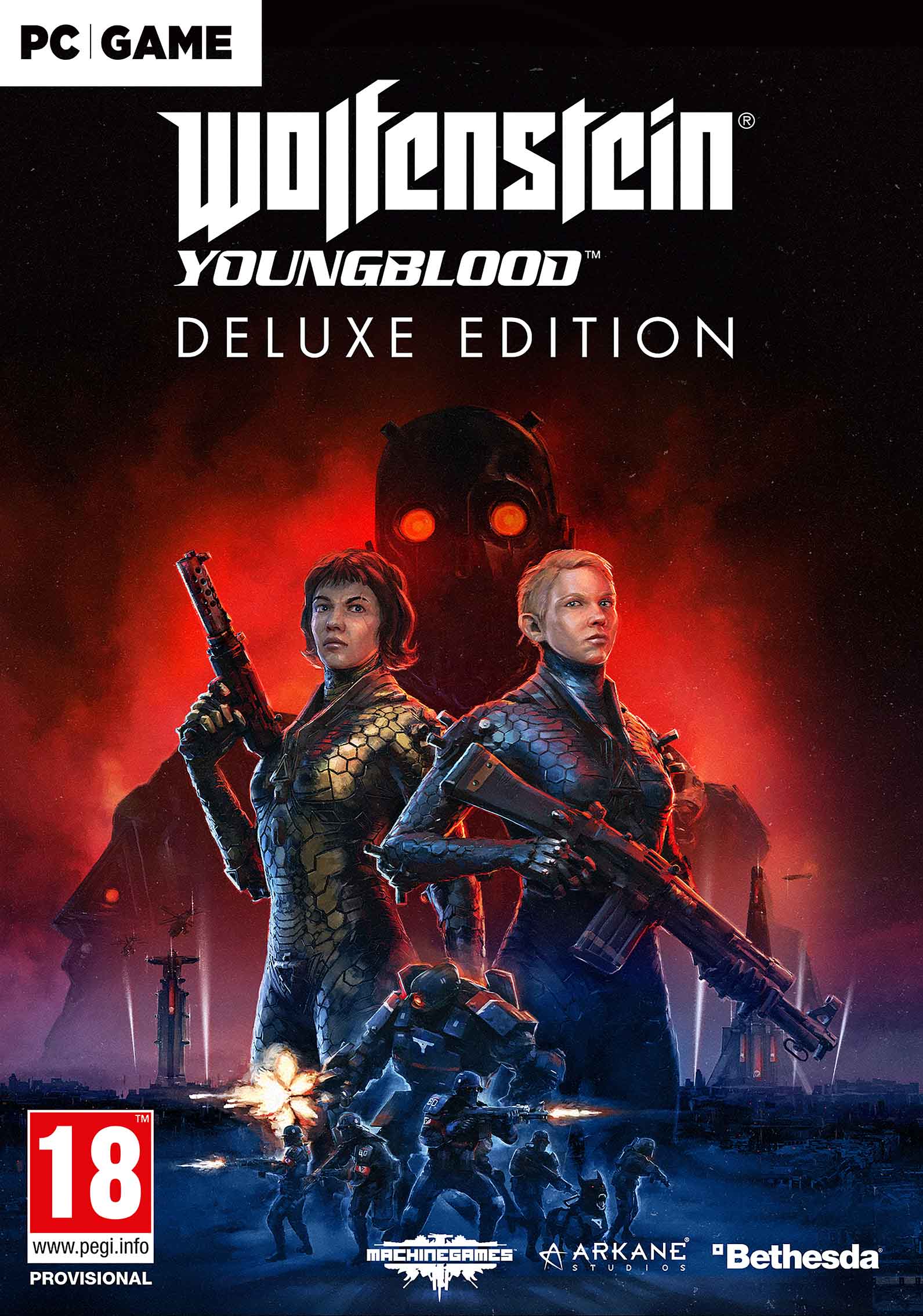 Wolfenstein: Youngblood Deluxe Edition - Video Games by Bethesda The Chelsea Gamer