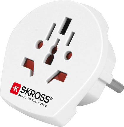 MicroConnect SKROSS Universal adapter - World to Euro - Cables by MicroConnect The Chelsea Gamer