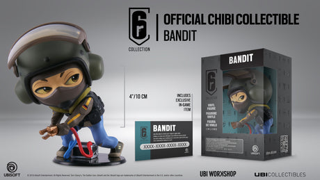 Six Collection Bandit Chibi Series 3 Figurine - merchandise by UBI Soft The Chelsea Gamer