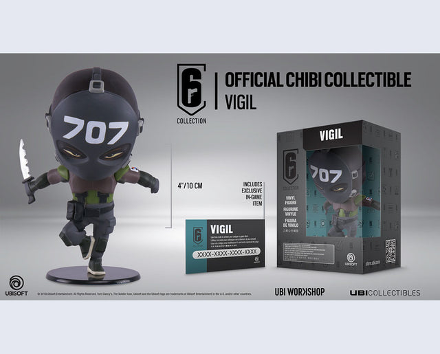 Six Collection Vigil Series 3 Chibi Figurine - merchandise by UBI Soft The Chelsea Gamer