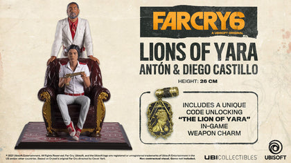 Far Cry 6 - Antón & Diego Castillo – Lions of Yara - merchandise by UBI Soft The Chelsea Gamer