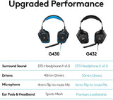 Logitech G432 Gaming Headset with 7.1 Virtual Surround Sound - Console Accessories by Logitech The Chelsea Gamer