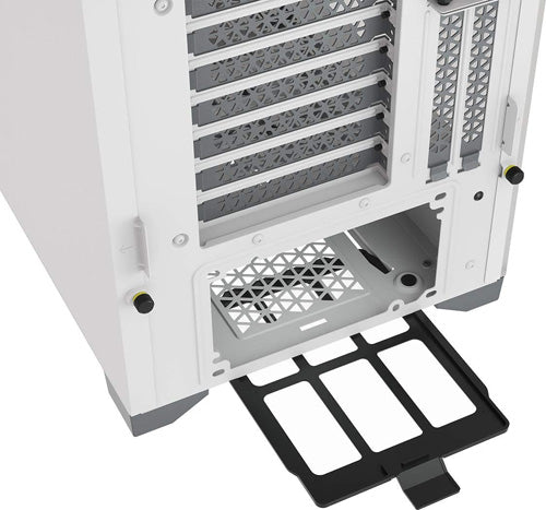 Corsair 5000D Tempered Glass Midi Tower PC Case - White - Core Components by Corsair The Chelsea Gamer