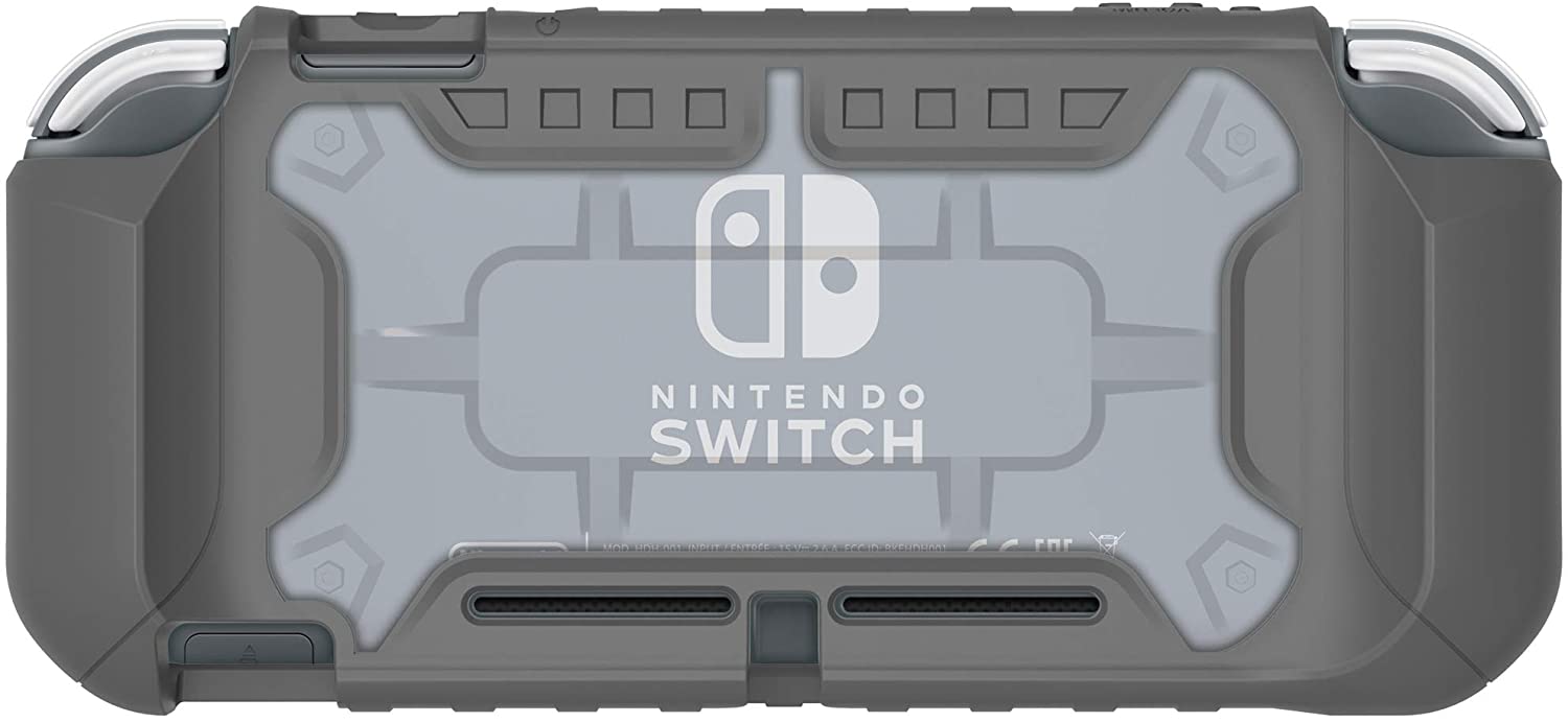 Nintendo Switch Lite Hybrid System Armor (Grey) by HORI - Console Accessories by HORI The Chelsea Gamer