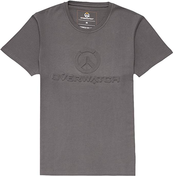 Overwatch Embossed Logo Tee - merchandise by Level Up Wear The Chelsea Gamer