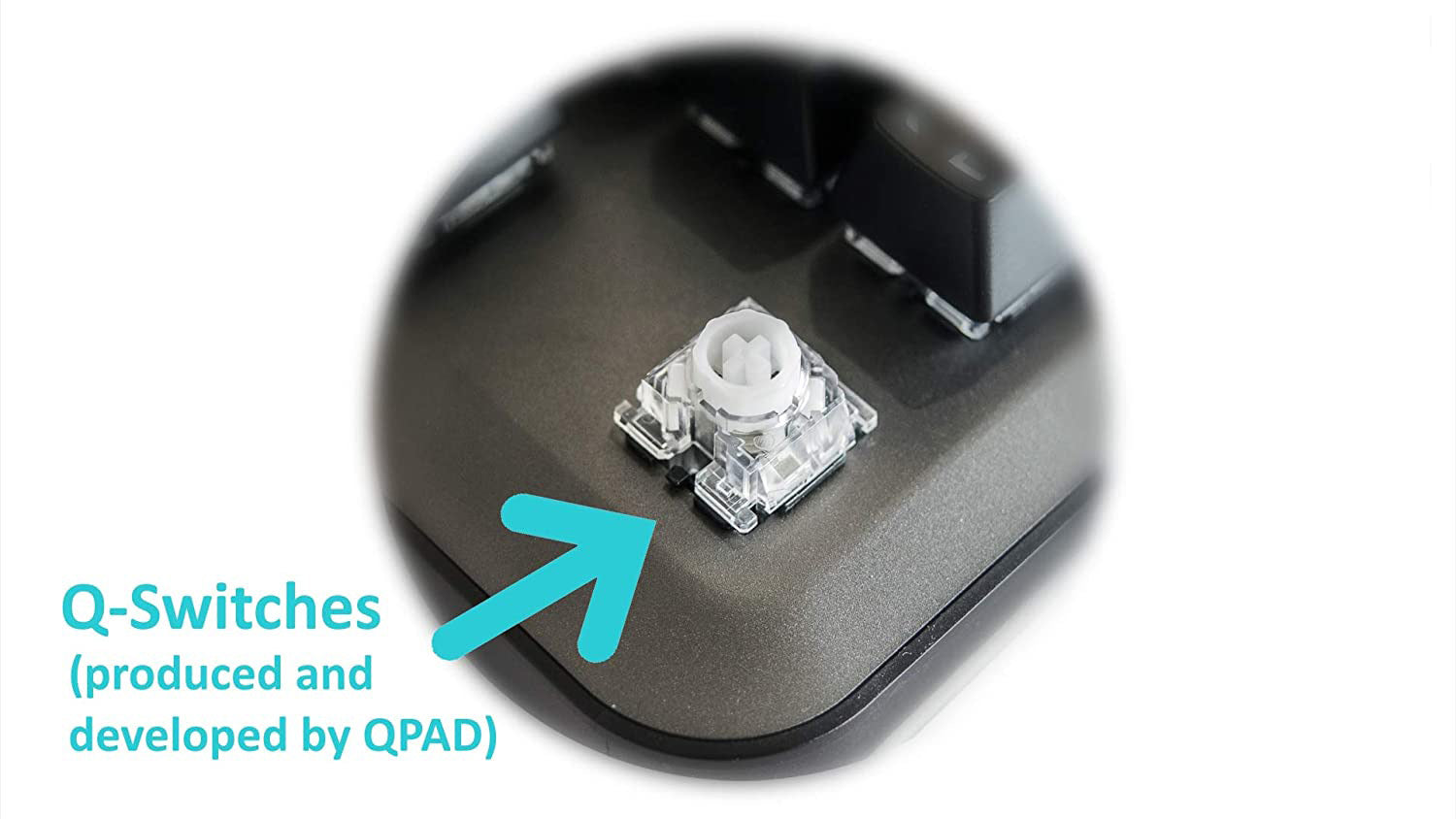 QPAD MK–95 Pro Gaming Mechanical Switchable Optical Switch Keyboard - Keyboard by QPAD The Chelsea Gamer