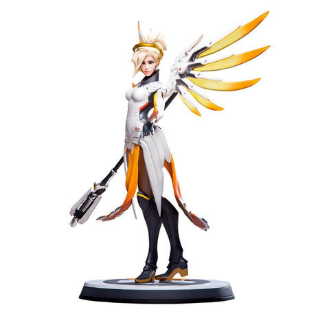 Official Blizzard Overwatch Mercy Premium Statue - merchandise by Games Alliance The Chelsea Gamer