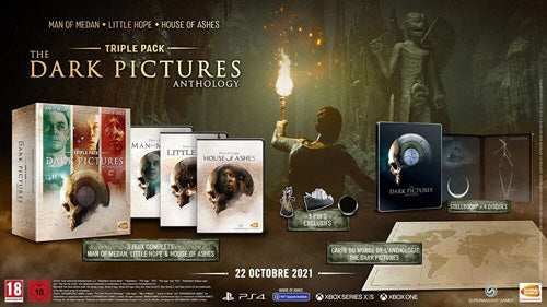 The Dark Pictures Anthology Triple Pack - PlayStation 4 - Video Games by Bandai Namco Entertainment The Chelsea Gamer