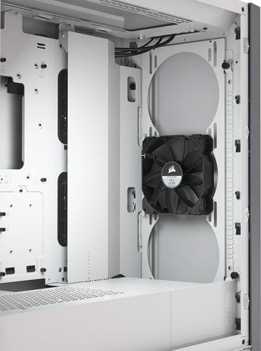 Corsair 5000D Tempered Glass Midi Tower PC Case - White - Core Components by Corsair The Chelsea Gamer