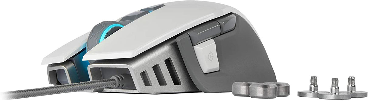 Corsair - M65 RGB ELITE Tunable FPS Gaming Mouse - White - Mice by Corsair The Chelsea Gamer