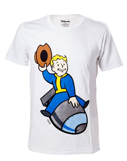Fallout 4 Vault Boy - Bomber T-Shirt - merchandise by Bethesda The Chelsea Gamer