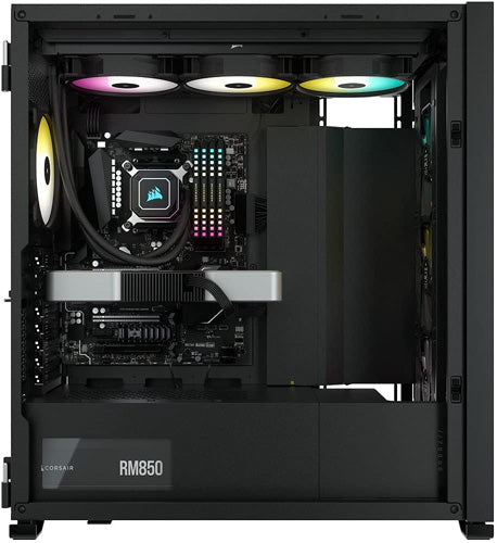 Corsair 7000D AIRFLOW Full Tower PC Case - Black - Core Components by Corsair The Chelsea Gamer
