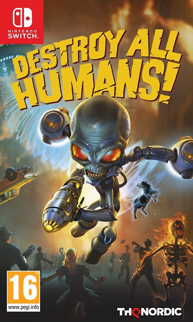 Destroy All Humans! - Nintendo Switch - Video Games by Nordic Games The Chelsea Gamer